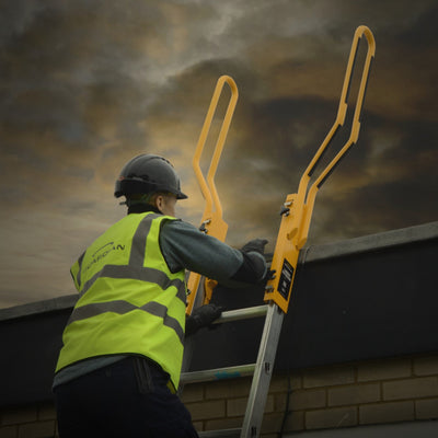 Ladder Extension Safety Handrail