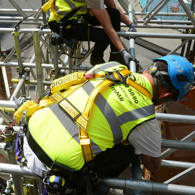 Hi-Vis Short Scaffolders Vest Class 1 - Yellow