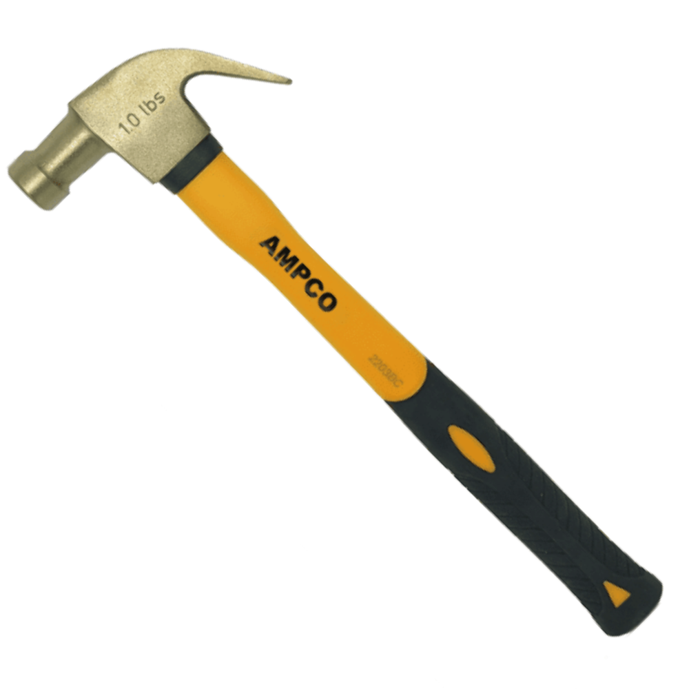 Aluminium Bronze Non Sparking Claw Hammer - 500g
