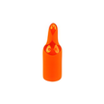 FME Orange Tube Caps (EZ Series) - Pack of 100