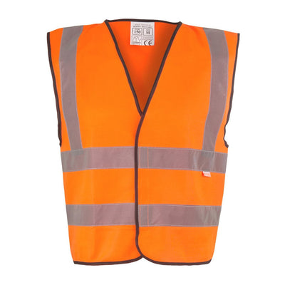 Hi-Vis Short Scaffolders Vest Class 1 - Orange