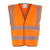 Hi-Vis Short Scaffolders Vest Class 1 - Orange