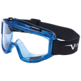 Univet Tiger Blue Workshop Safety Goggles - Clear Lens