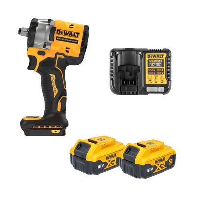 DeWalt Scaffolding Impact Wrench Kit - 2x 5Ah Batteries & Charger