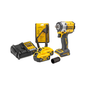 DeWalt Scaffolding Impact Wrench Kit - 2x 5Ah Batteries, Charger, BIGBEN Rhino Hook & Socket