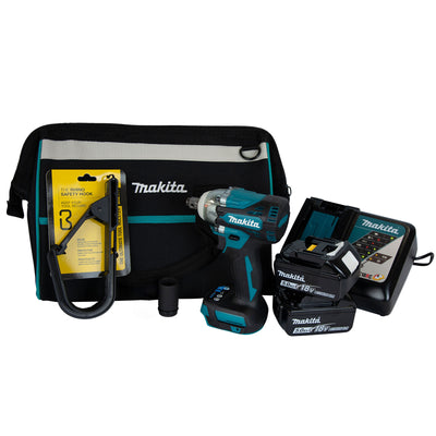 DTW300 Makita 18v Brushless Impact Wrench, 1/2