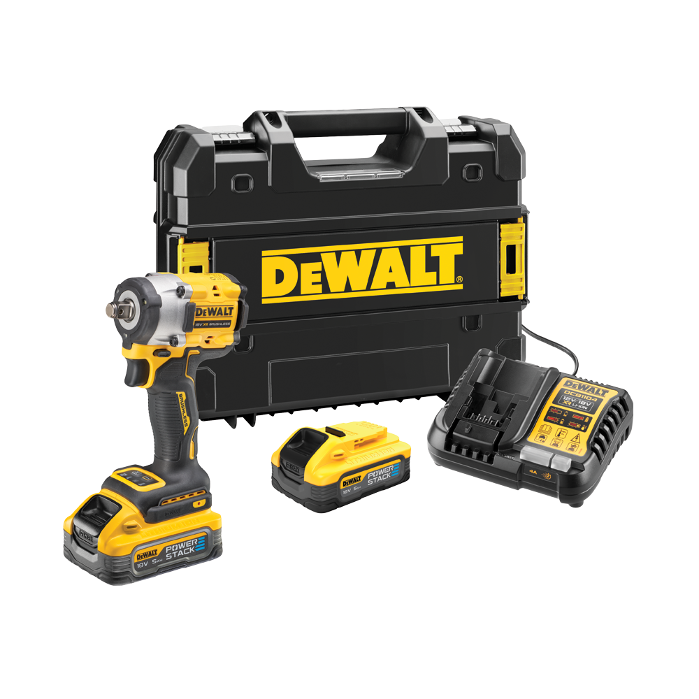 DeWALT 18V XR® Brushless 1/2" Hog Ring Premium High Torque Impact Wrench