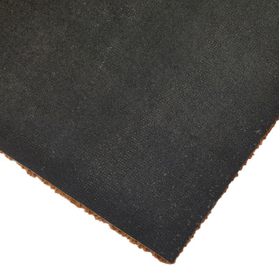 PVC Backed Coir Matting Natural - 17mm x 100cm x 12.5m Roll