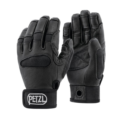 Petzl K53 CORDEX PLUS Belay/Rappel Gloves, Black