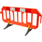 4x BIGBEN® Chapter 8 Safety Barrier Orange with Red/White Reflective - 2m