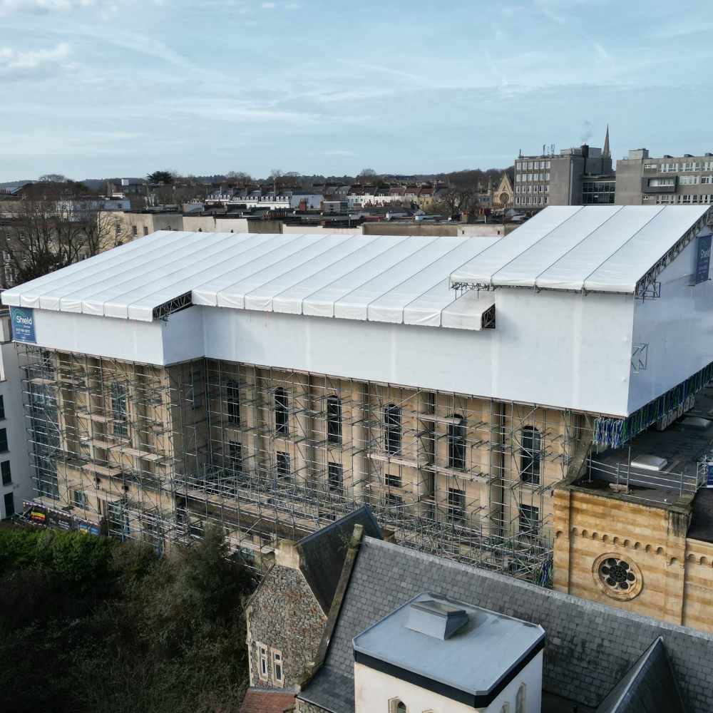 Flame Retardant Shrink Wrap EN13501-1 Class B Flame Retardant - 7m x 15m