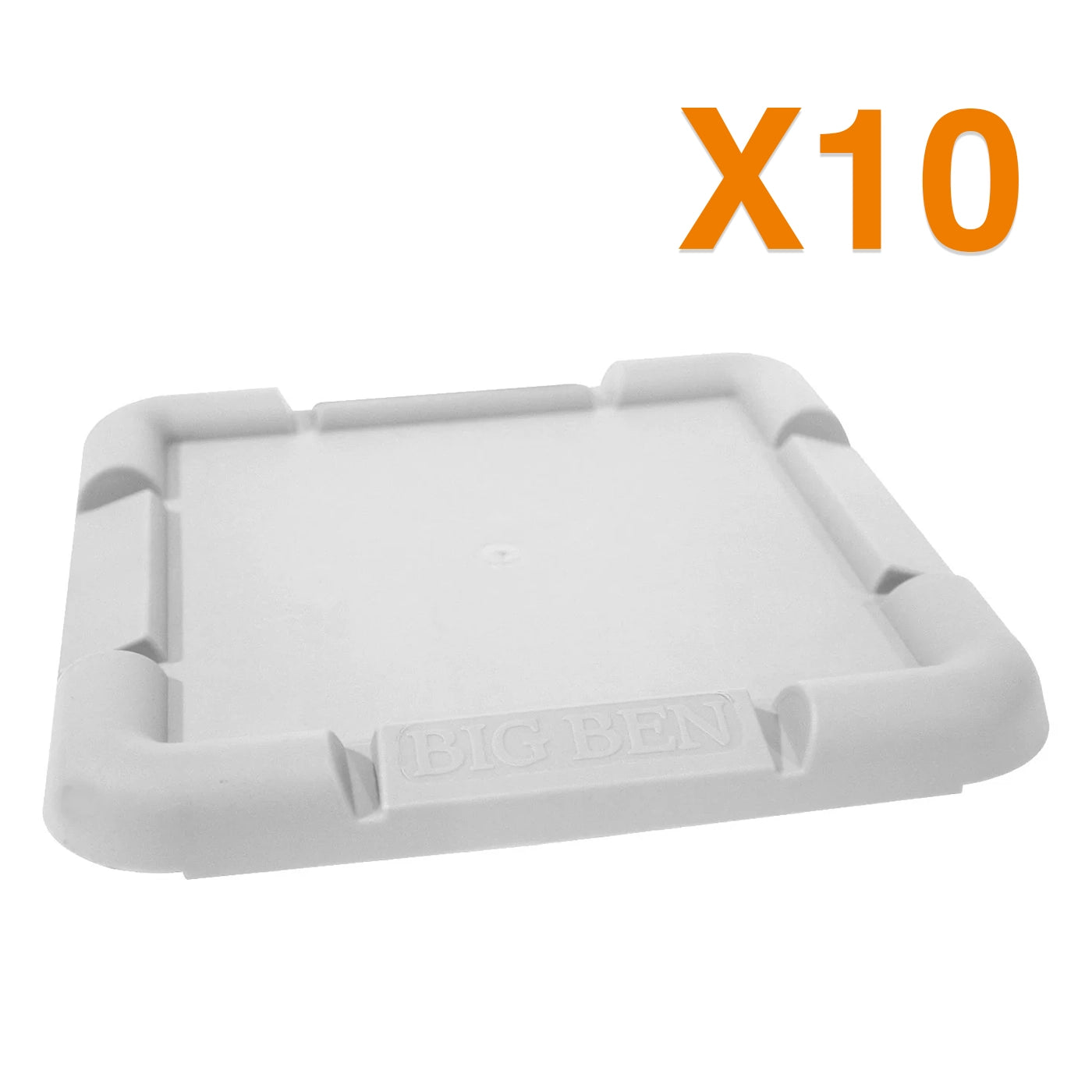 10x BIGBEN® Heavy Duty Tredda Plates