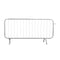 Heavy Duty Pedestrian Barrier - Galvanised Steel