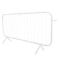 Heavy Duty Pedestrian Barrier - Powder Coated White