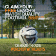 Leach’s Limited Edition 2026 World Cup Match Quality Football