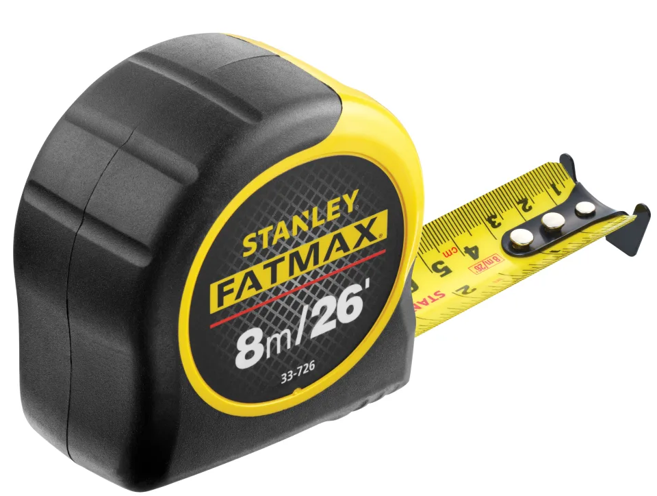 Stanley Fatmax 8m Tape Measure STA033726