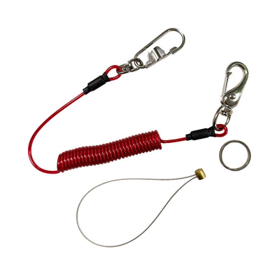 Super Deluxe Tool Safety Rope with Large Attachment Clip