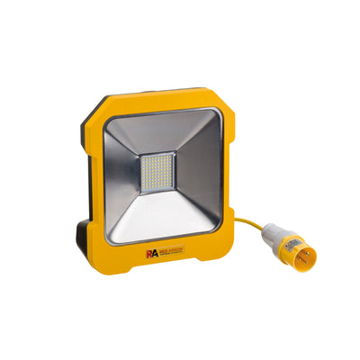 20W LED Task Light 110V 16A Plug/Socket C/W 3m cable