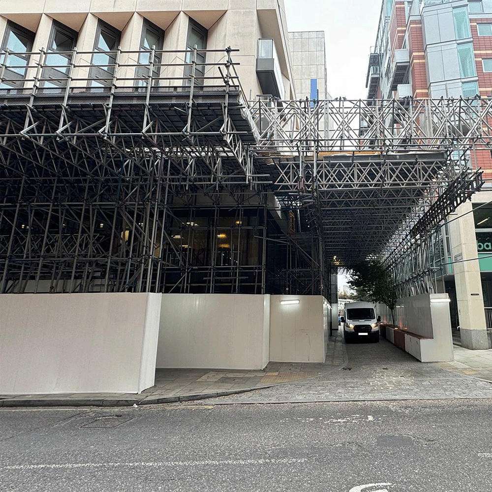 BIGBEN Superhoard Recyclable PVC Scaffold Hoarding – 2.4m x 500mm