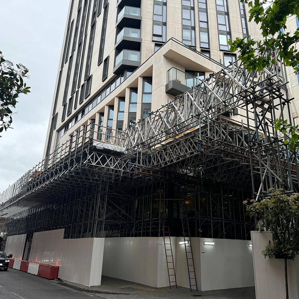 BIGBEN Superhoard Recyclable PVC Scaffold Hoarding – 2.4m x 500mm