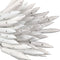 BIGBEN® Bungee Toggle Ties - 100 Pack in White