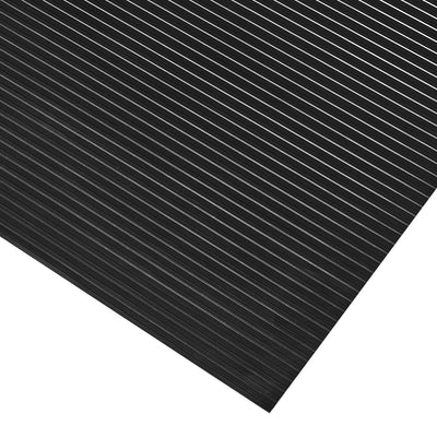 Wide Rib Rubber Mat - 10m roll