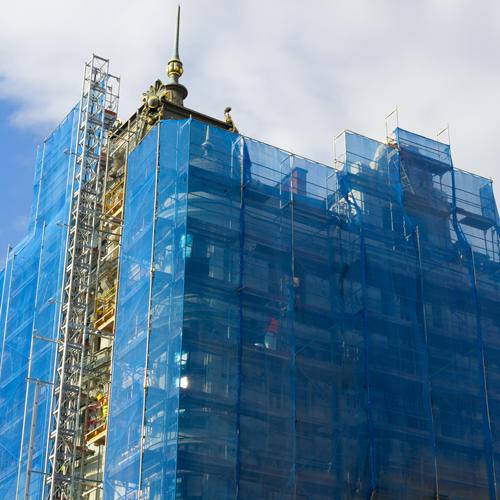 BIGBEN® Superclad® Heavy-Duty Debris Netting for Scaffolding and ...