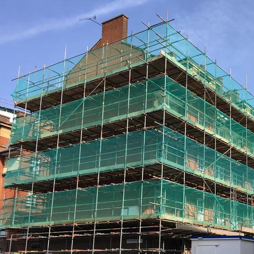 BIGBEN® Superclad® Heavy-Duty Debris Netting for Scaffolding and ...