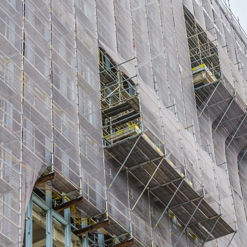 BIGBEN® Superclad® Heavy-Duty Debris Netting for Scaffolding and ...