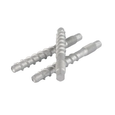 5x Tecfi Screwbolt Stud Anchor M12 x 10mm x 118mm