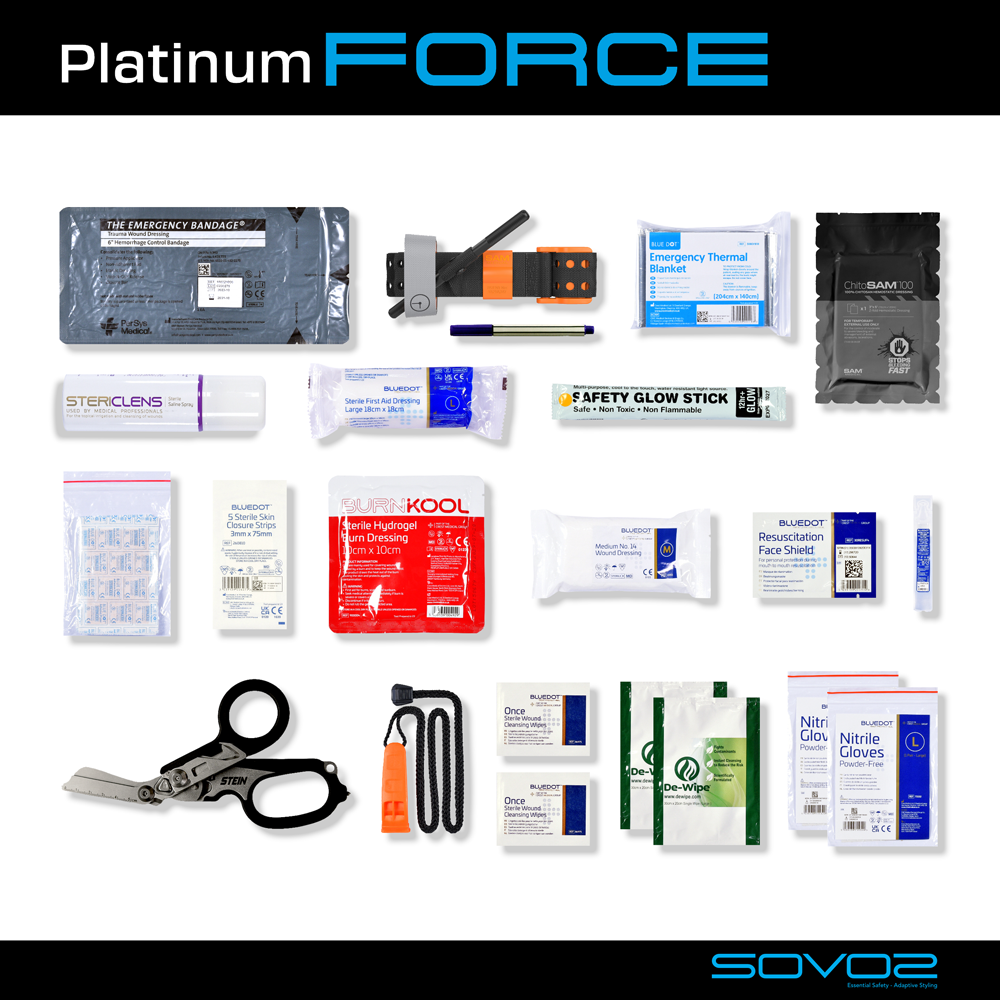 Platinum FORCE Bleed Control Trauma Kit