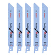 6" Bosch Metal Cut Recip Blades - 5 Pack