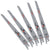 6" Bosch Wood Cut Recip Blades - 5 Pack