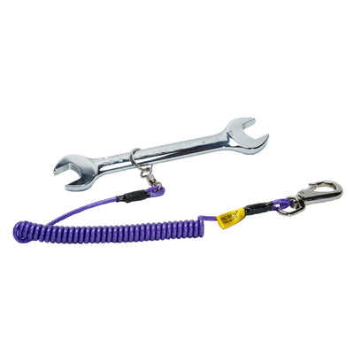 Open Ended Flat Spanner with Tool Safety Rope