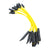 BIGBEN® Bungee Toggle Ties - 10 Yellow & Black