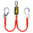 BIGBEN® BIGGUY Twin Elasticated Fall Arrest Lanyard with Alloy Scaffold Hooks