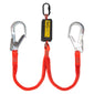 BIGBEN® BIGGUY Twin Elasticated Fall Arrest Lanyard with Alloy Scaffold Hooks