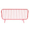 Heavy Duty Pedestrian Barrier - Powder Coated Red