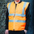 Hi Vis Orange Body Warmer