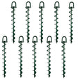 BIGBEN 650mm Heavy Duty Hurricane Ground Anchor - 10 Pack