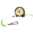 5m Tape Measure with Tool Tether -  Rubber Enclosed Design