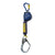 Nano-lok Single Retractable Lanyard with Scaffhook & Carabina - 2m