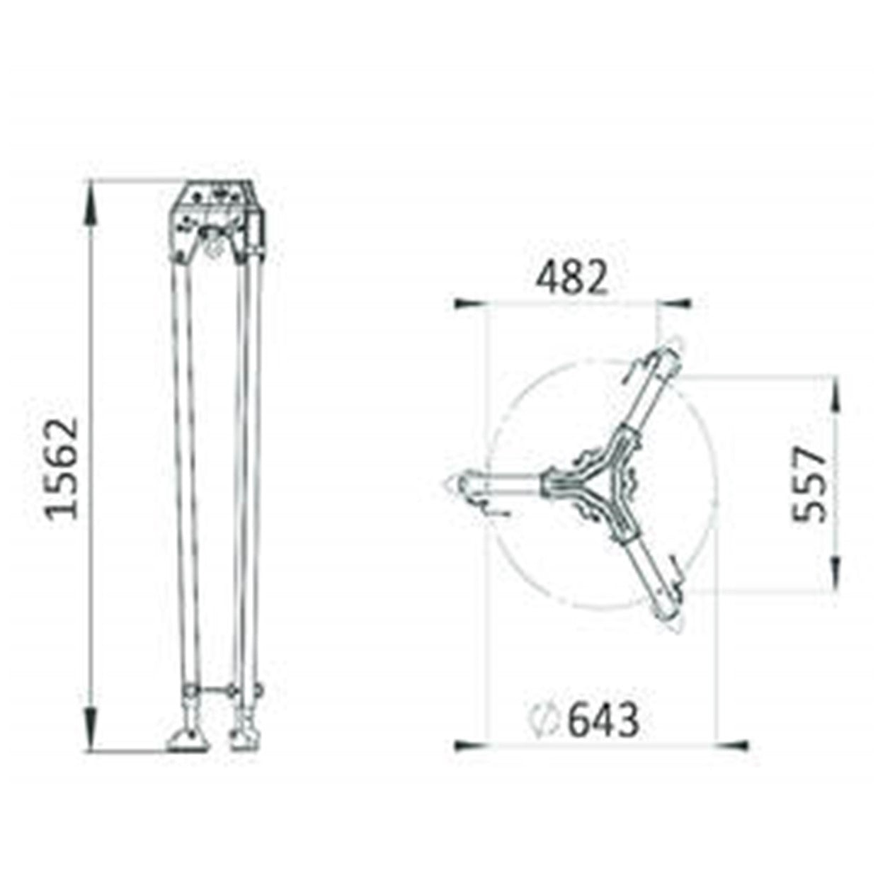 Rescue Tripod Kit comes with 30m Personnel & Load Winch and Fall Arrest ...