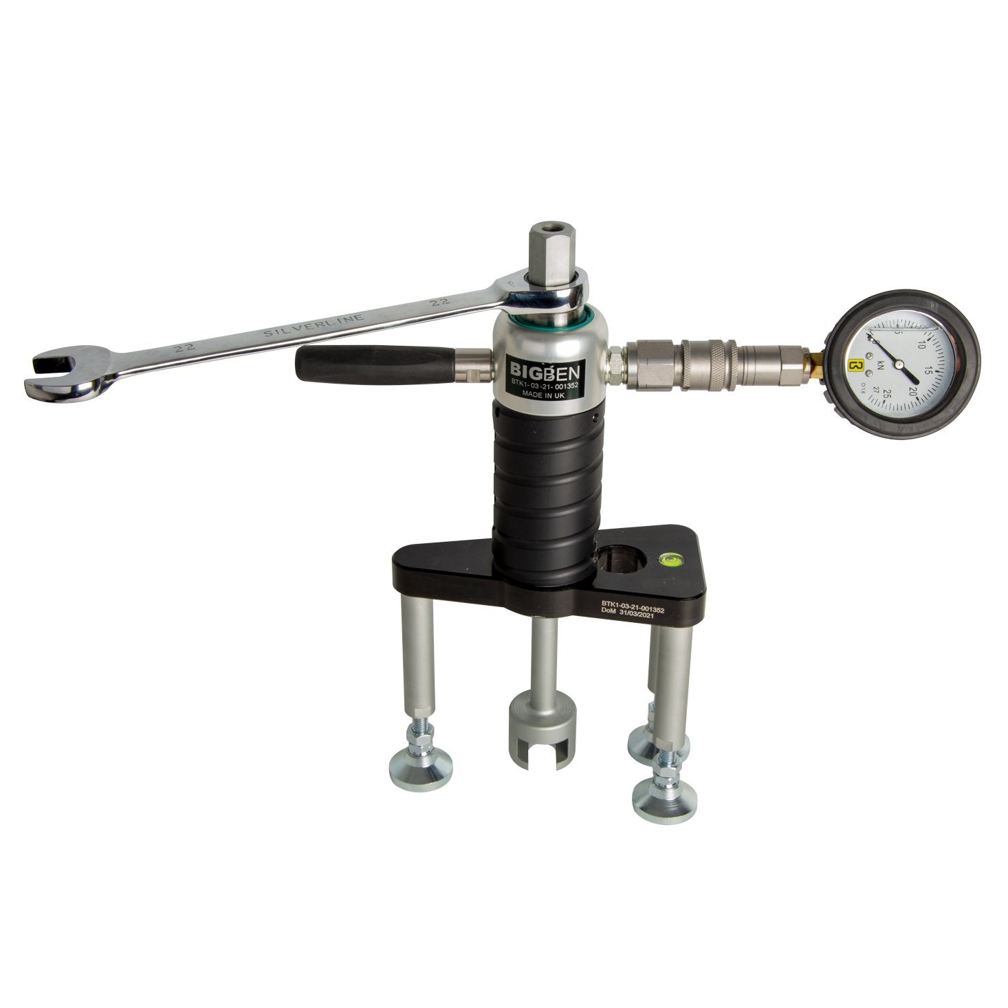 Anchor Point Pull Testing Rig Anchor Pull Tester Kit - BIGBEN® Anchor Test Kit for Scaffold fixings