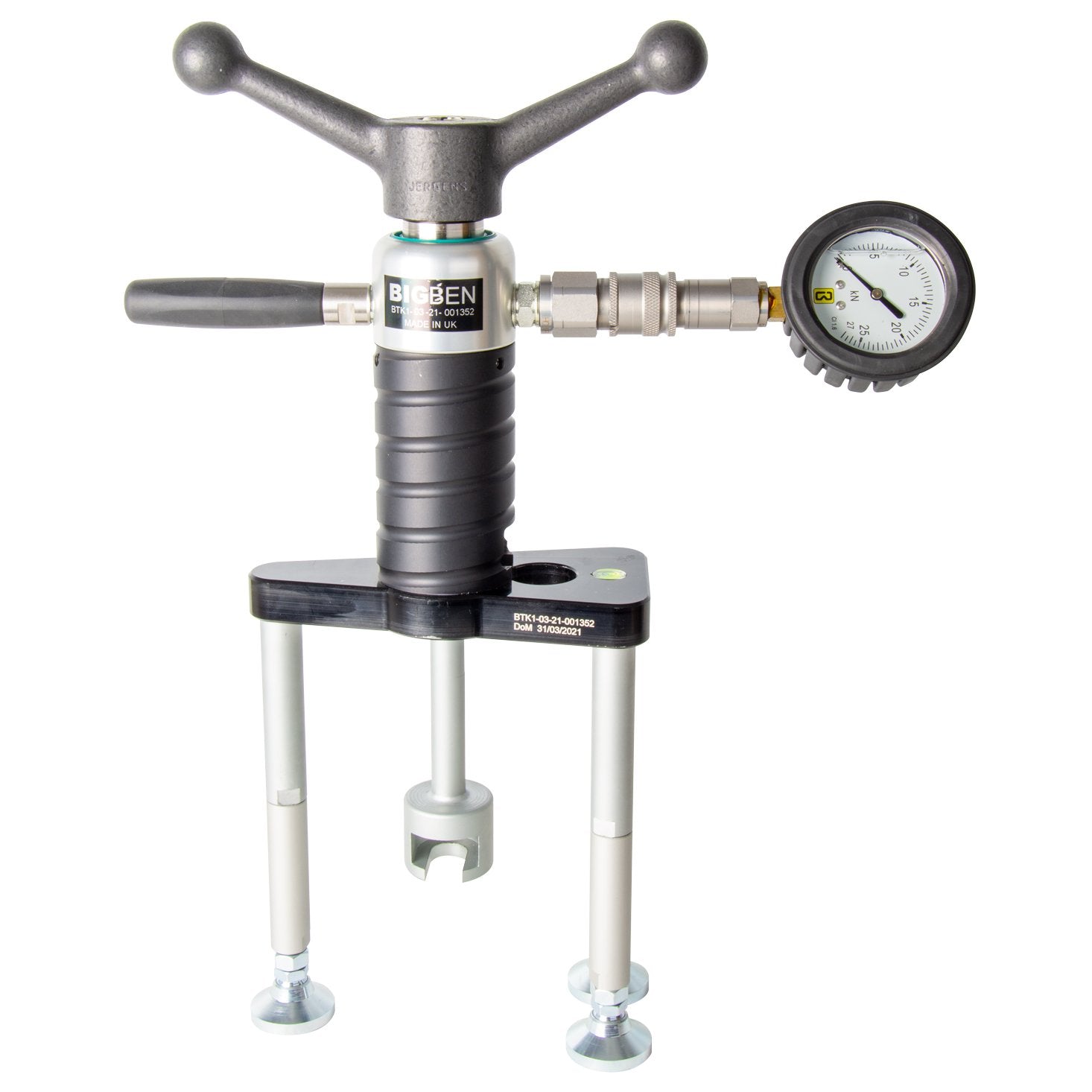 Anchor Pull Tester Kit - BIGBEN® Anchor Test Kit for Scaffold fixings