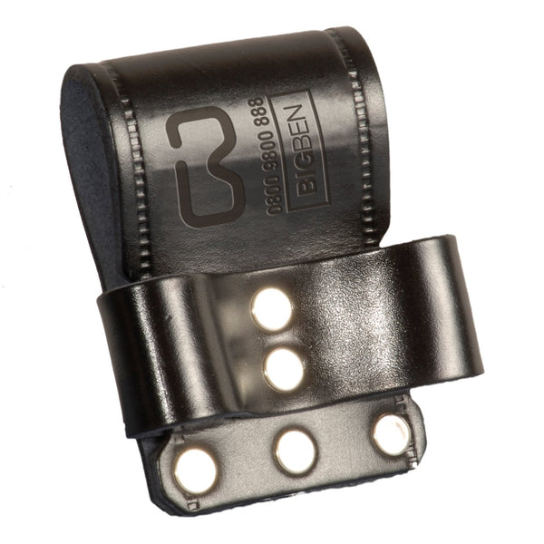 Black leather BIGBEN® Double Spanner Frog
