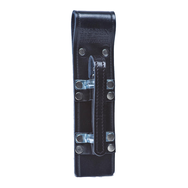 Black leather BIGBEN® Double Vertical London Podger Frog
