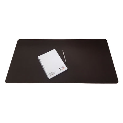Notepad and pen on BIGBEN® Leather Desk Mat