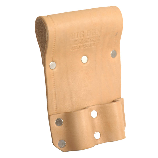 Natural leather BIGBEN® Long Double Spanner Frog