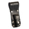 Black leather BIGBEN® Long Single Spanner Frog with Safety Loop
